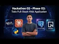 Hackathon II Phase 2 AI-Driven Full-Stack Todo Web Application Explained GIAIC HACKATHON