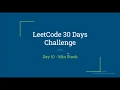 Day 10 Problem - Min Stack Leetcode 30 Days Challenge Interview Question