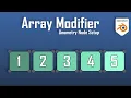 The Array Modifier - Blender Geometry Nodes