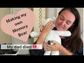 Making my own memory bear I lost my dad