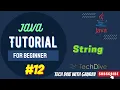 Strings in Java What is string in Java Tutorial