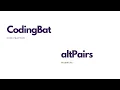 CodingBat Wamup2 altPairs