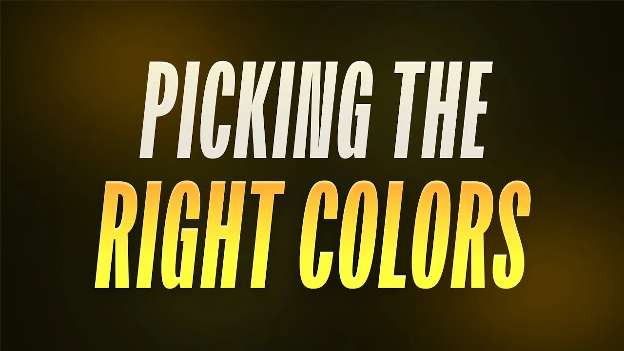 Picking the right colors when designing User Interfaces for Mobile Apps! - Basic Design Principles
