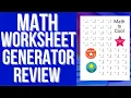 Math Worksheet Generator Review Create Books Printables and Digital Activity Books