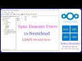 Sync Active Directory Users to NextCloud via LDAPS - Step-by-Step Tutorial