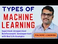 Machine Learning Paradigms Supervised vs Unsupervised vs Reinforcement Learning Machine Learning
