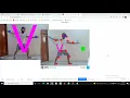 Pose Classification results into Unity Webgl using browser scripting