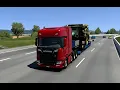 SCANIA R730 High Roof Cotton Harvester Delivery from Turin to Kassel ETS2 Journey