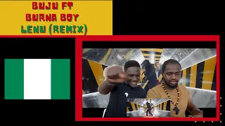 buju ft burna boy lenu remix official video reaction video
