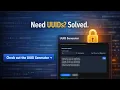 Free Tools UUID Generator
