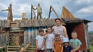 What Happened to Their Home? A Family of 7 Rebuilds Together