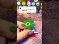 Painting an Brazil Flag on a 3D Printed Model
