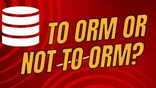 Should you use an ORM A query builder Or raw SQL
