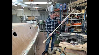 30 Oct 2023 Shortening the boom + Mast