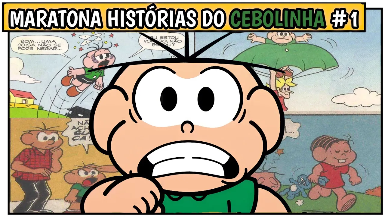 Maratona Histórias do Cebolinha #1  | Histórias em Quadrinhos do Cebolinha | Narra Quadrinhos