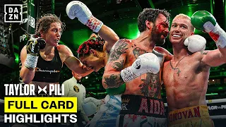FULL CARD HIGHLIGHTS | Katie Taylor vs. Flora Pili