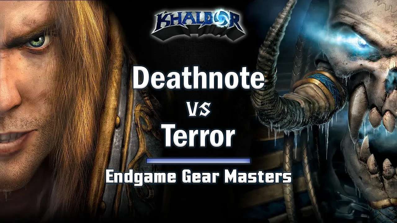 ► WarCraft 3 - Deathnote (HU) vs. Terror (UD) - Endgame Gear Masters