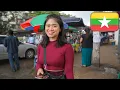 Yangon Weekend Street Food Tour 🇲🇲 | Local Myanmar Life \u0026 Luxury Mall Visit