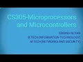 CS 305 8086 Logical and String manipulation instructions