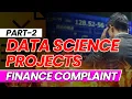 Data Science Projects Part 2 Finance Complaint