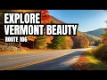 Turning Onto a Scenic Dream Driving Vermont Route 106 North Springfield to Reading