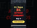 Day 4 How to draw circle in AutoCAD Step-by-Step for Beginners