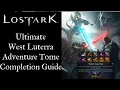 Lost Ark West Luterra Easy 100 Adventure Tome Guide