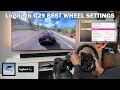 Forza Horizon 5 Logitech G29 Best Wheel Settings on PS5