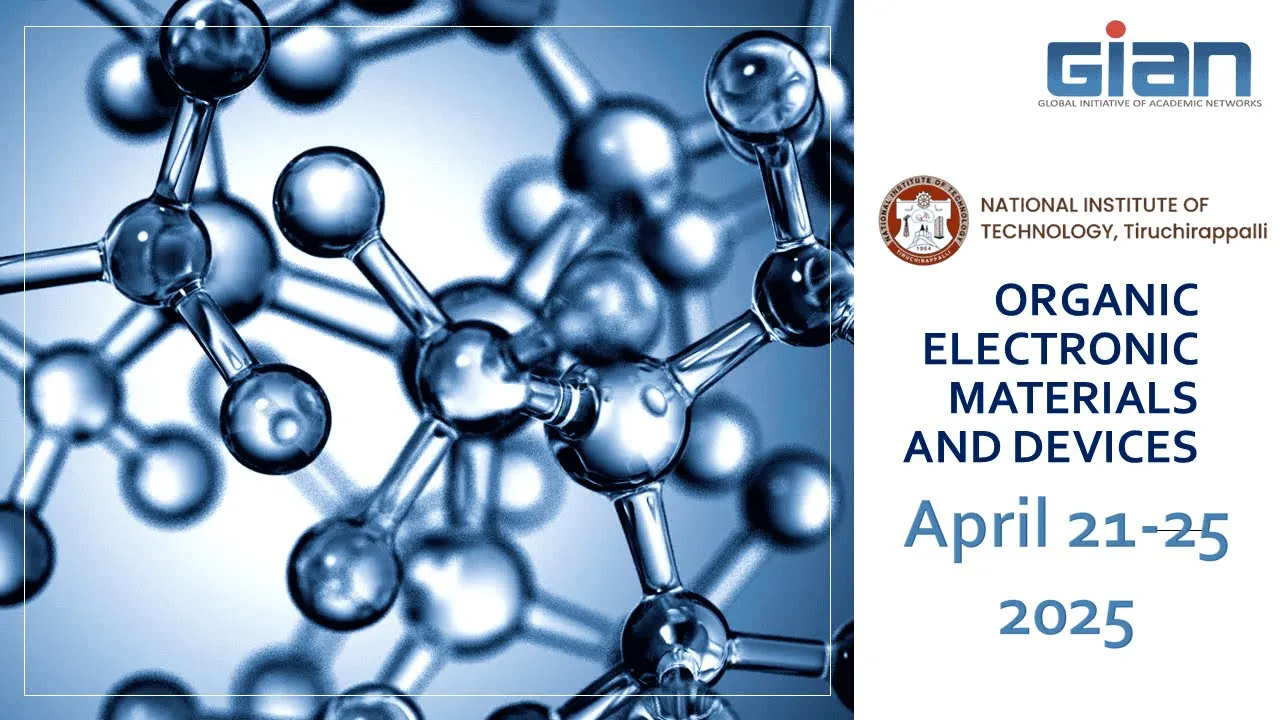 L 01 Introduction to Organic Electronics