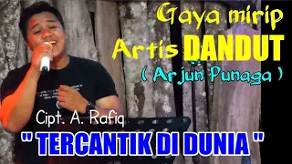 Download TERCANTIK DI DUNIA - A.RAFIQ Live Gazebo coffee ( Cover Arjun Punaga ) MP3