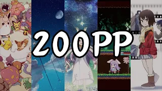 osu Top 20 Maps of my 200pp plays NM DT Farm Maps 2023