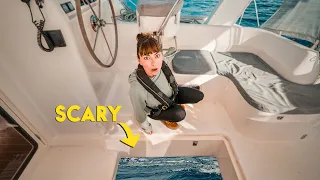 Our SCARIEST Ocean Crossing! 🌊 (4 days from land)