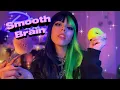 ASMR Giving You Smooth Brain mic brushing fluffy scratching sensory ball etc