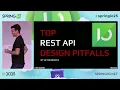 Top 10 Rest API Design Pitfalls by Victor Rentea Spring 2025