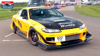 JDM Cars Leaving Japfest 2025 700HP Skyline GTR RX7 Stagea RS Four Supra NSX Chaser 