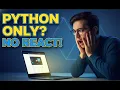 Python Trick Builds a FULL Portfolio Website No Frontend Needed