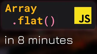 Array flat Array flatMap in JavaScript - JavaScript Array Methods Hindi
