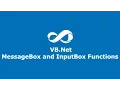 Lesson 8 VB Net MessageBox and InputBox Functions