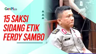 15 Saksi Dihadirkan Dalam Sidang Etik Ferdy Sambo