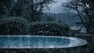 Listen to Gentle Rain Falling into a Pool — Relax and Drift Off to Sleep
