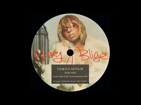 Download MP3 Family Affair - Mary J. Blige (Clean Radio Edit)