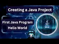 First Java Program Hello World Java Programming Tutorial