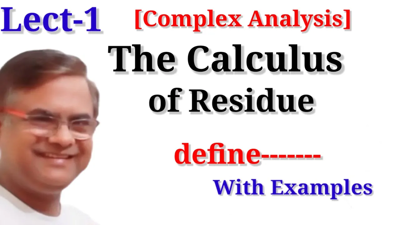 The Calculus of Residues | Bsc maths 6th Sem Complex Analysis The Calculus of Residues