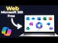 How To Use Microsoft 365 For The Web - FREE