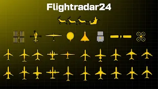 I Found Out Today What These 28 Planes on Flightradar24 Are