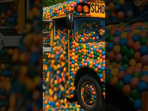 Wheels on The Bus ball version by LetsgoMartin #kidsvideo