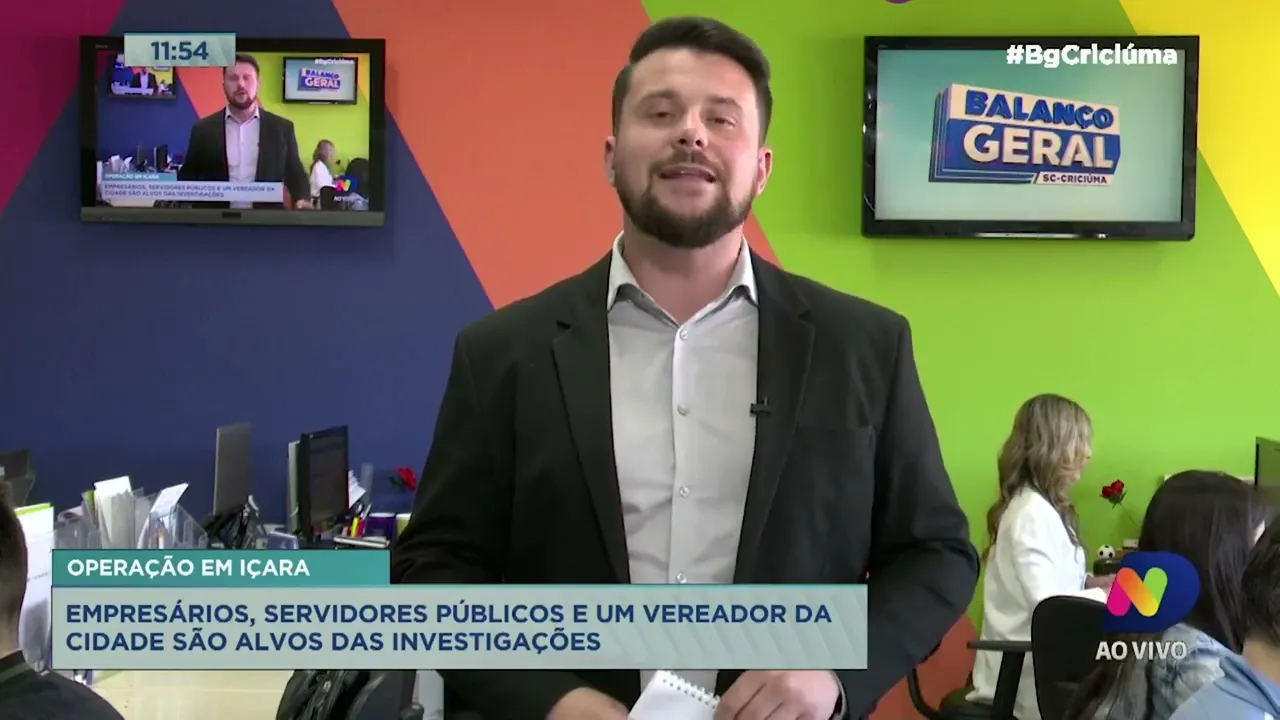 Empresários, servidores públicos e um vereador são alvos de operação da polícia em Içara