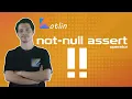 null asserted operator in Kotlin