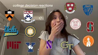 COLLEGE DECISION REACTIONS 2026 ivies ucs stanford mit t20s more 17 colleges
