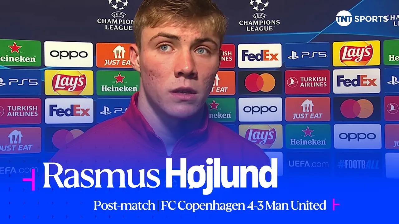 “RED CARD CHANGED GAME” | Rasmus Hojlund | FC ...